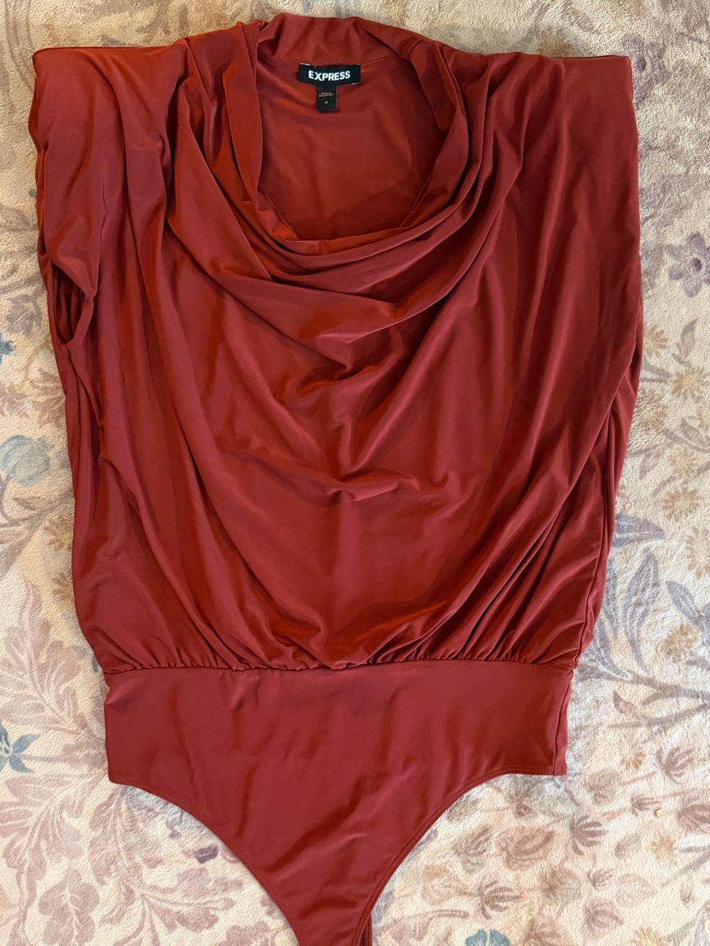 Express Cowl Neck Bodysuit